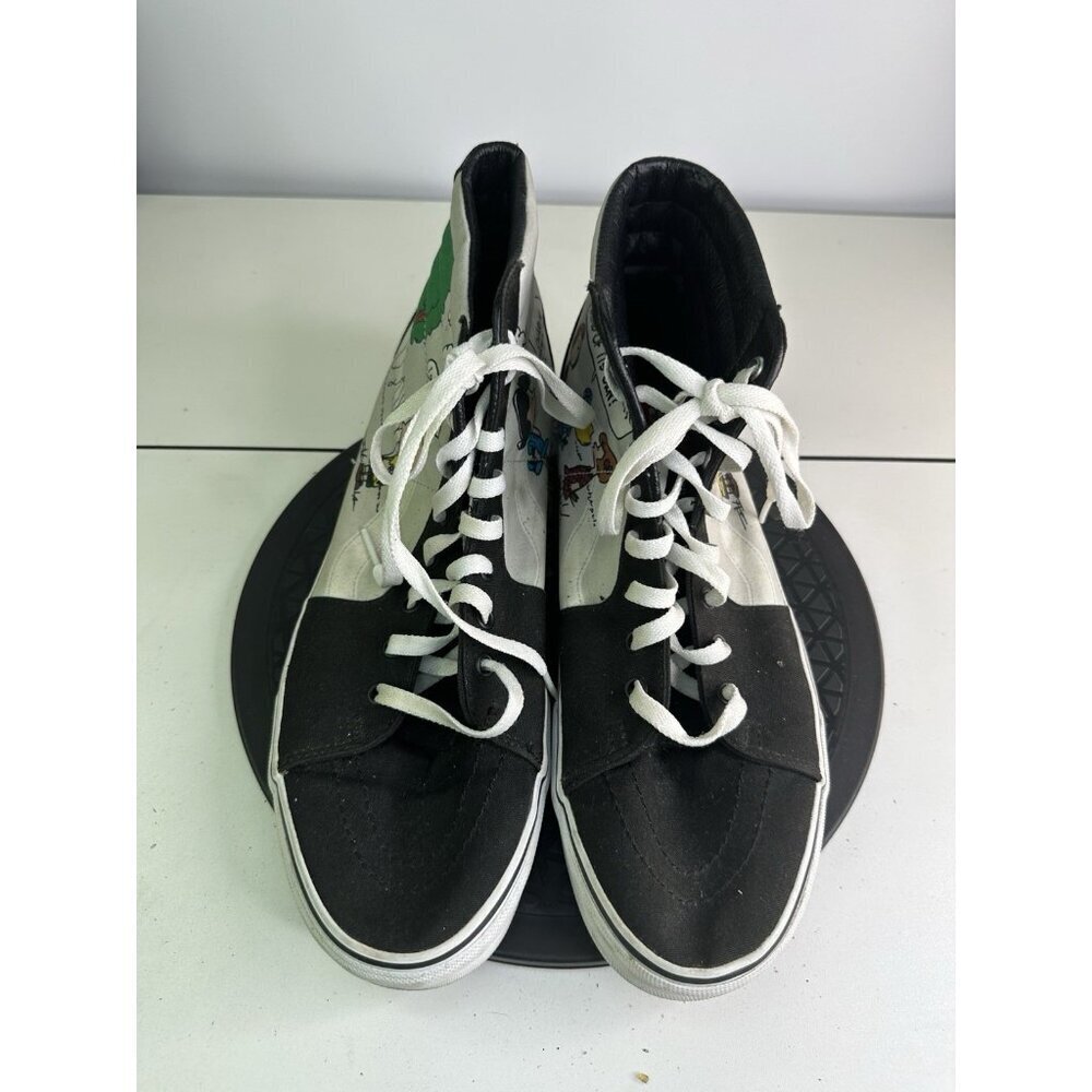 Vans Sk8 Hi x Peanuts 'Charlie Kite' Multi Color Sz 13 Men - Picture 3 of 10